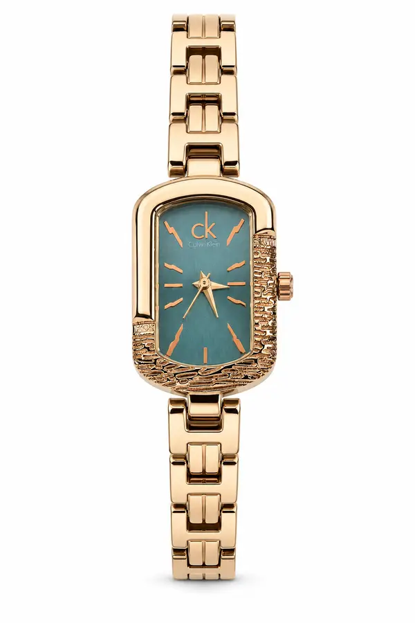 Calvin Klein Verdant Aurelia Green Dial Rose Gold Women's Watch