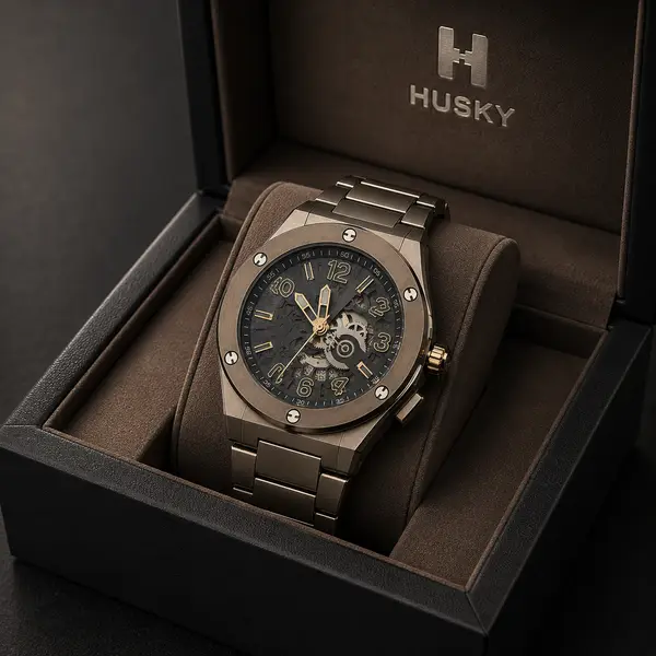 HUSKY Titan Skeleton Men's Watch