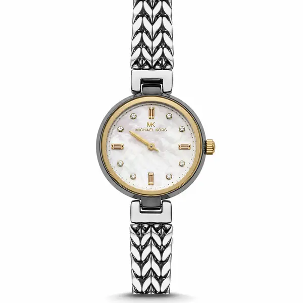 Michael Kors Lexington Pearl Two-Tone
