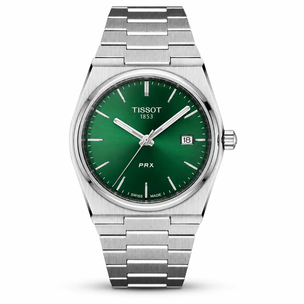 Tissot PRX Green Dial Stainless Steel Watch