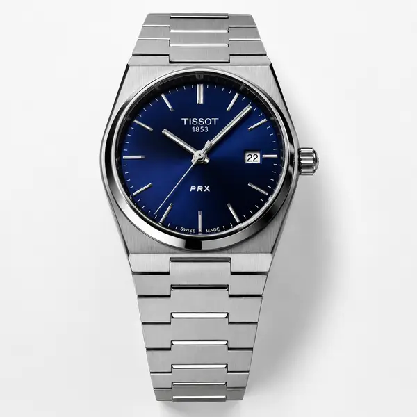 Tissot PRX Blue Dial Stainless Steel Watch