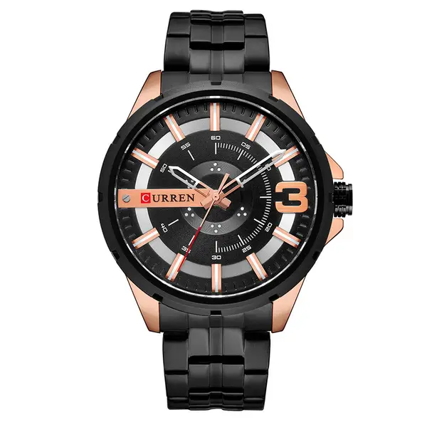 Men's Simple Stainless Steel Business-Casual Watch
