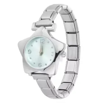 New Colorful Five Star Stainless Steel Watch Bracelet