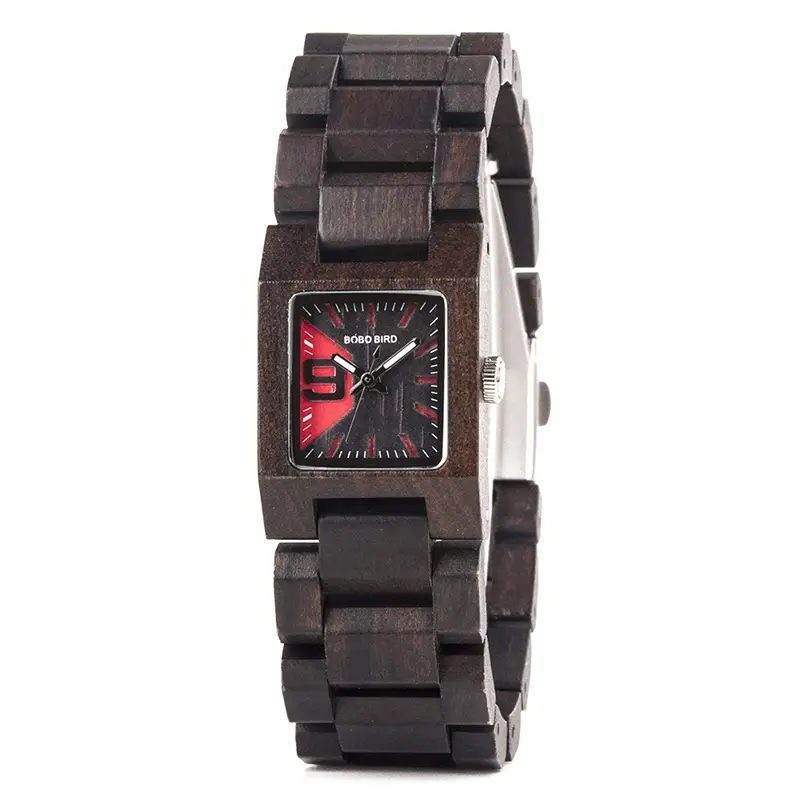 S02 Wooden Decoration Quartz Watch
