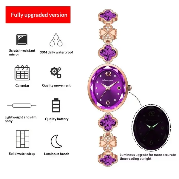 Affordable Luxury Calendar Bracelet Watch