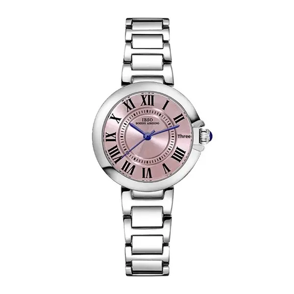 Women's Roman Numeral Steel Band Wristwatch