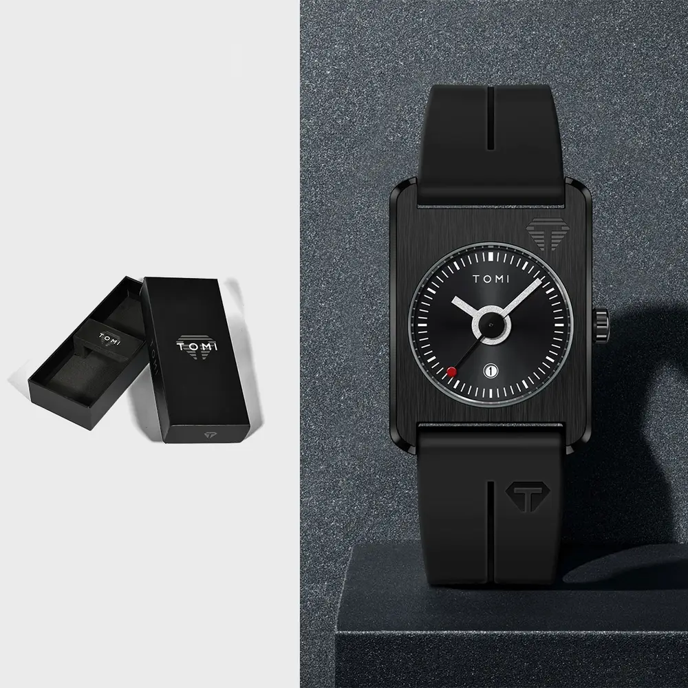 Square Calendar Watches For Men And Women