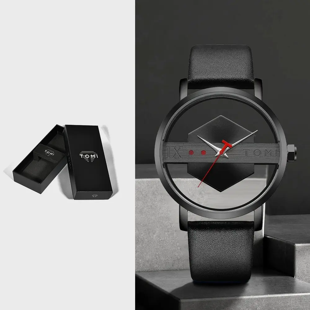 Hollowed-out Casual Chic Minimalist Unisex Watch