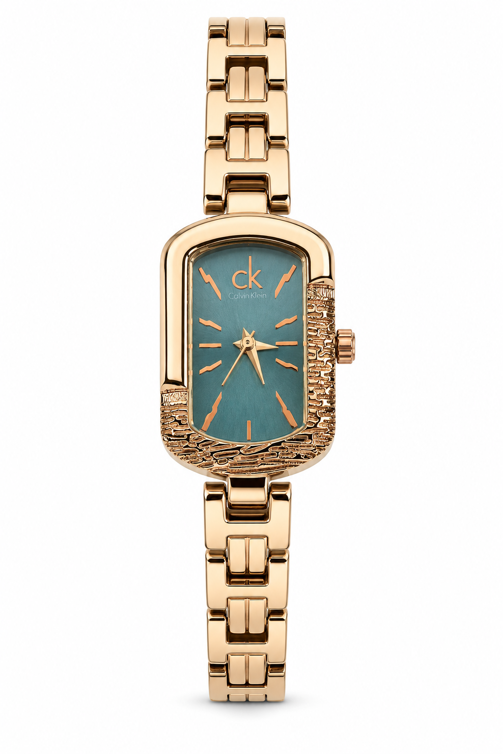 Calvin Klein Verdant Aurelia Green Dial Rose Gold Women's Watch
